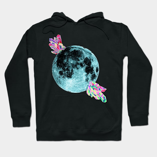 Crystal Moon Hoodie by Gringoface